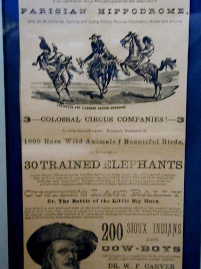 An Advertisement for "Forepaugh's" Wild West Show in Watertown, WI., July 20, 1889 — image 2