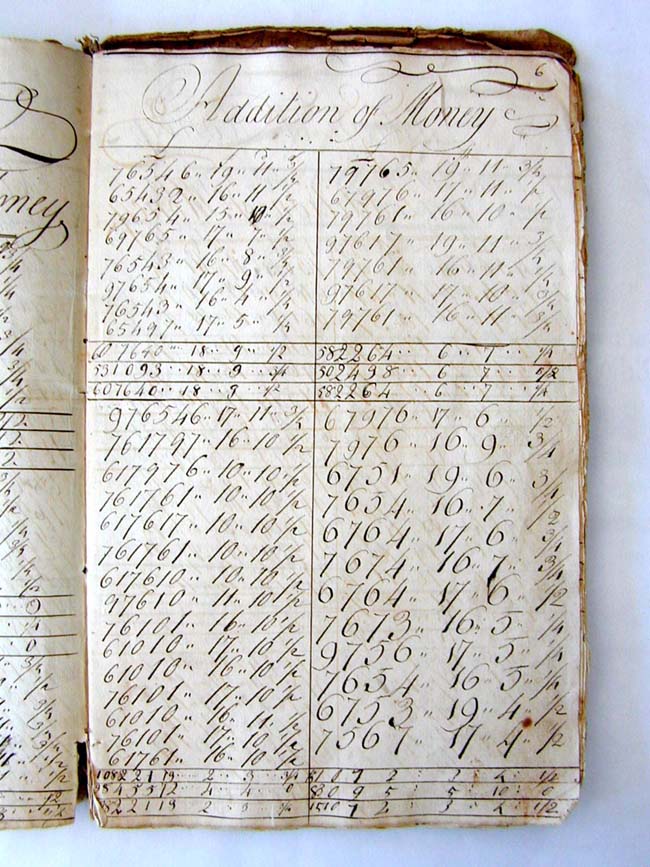 A Rare and Historic American Colonial Arithmetic Book of GEORGE ANDREWS Dated March 1, 1774 — image 5