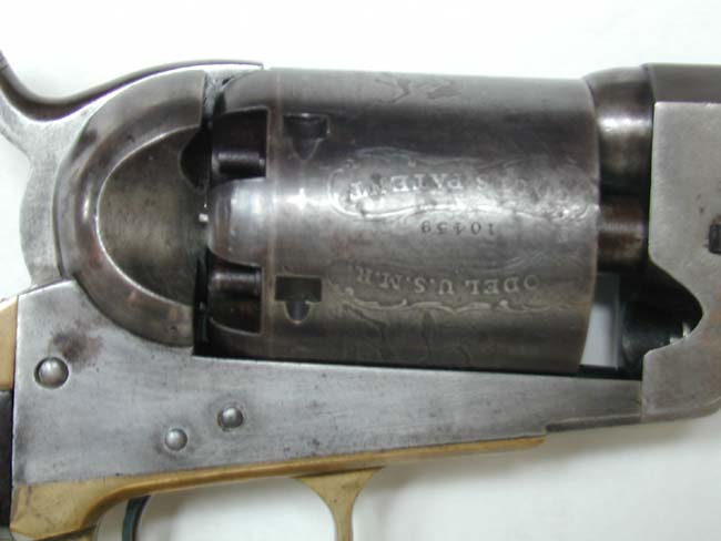 Scarce Martially Marked Massachusetts Militia COLT 2nd Model Dragoon Pistol — image 2
