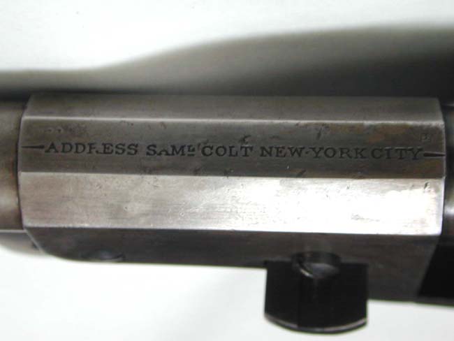 Scarce Martially Marked Massachusetts Militia COLT 2nd Model Dragoon Pistol — image 5