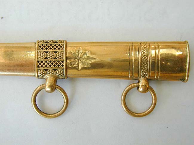 A Fine Early 19th Century British Naval Officer's Dirk With Lion Head Pommel circa 1805 — image 2