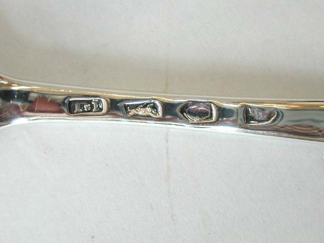 An Engraved English Sterling Silver Marrow Spoon by Thomas Jackson, London, 1729 — image 2