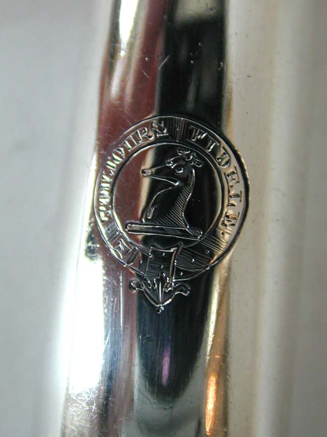 An Engraved English Sterling Silver Marrow Spoon by Thomas Jackson, London, 1729 — image 3