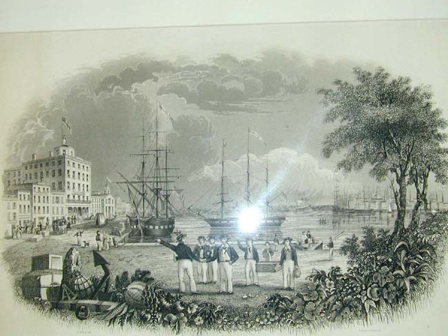 A Fine 'American Seamen's Friend Society' certificate Dated Feb. 8, 1844 — image 2