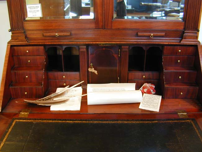 An Architecturally Important Georgian Mahogany Bureau Bookcase Circa 1750 — image 4
