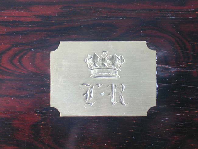 An Outstanding English Brass Mounted Rosewood Gentleman's Dressing Case Circa 1820 — image 3