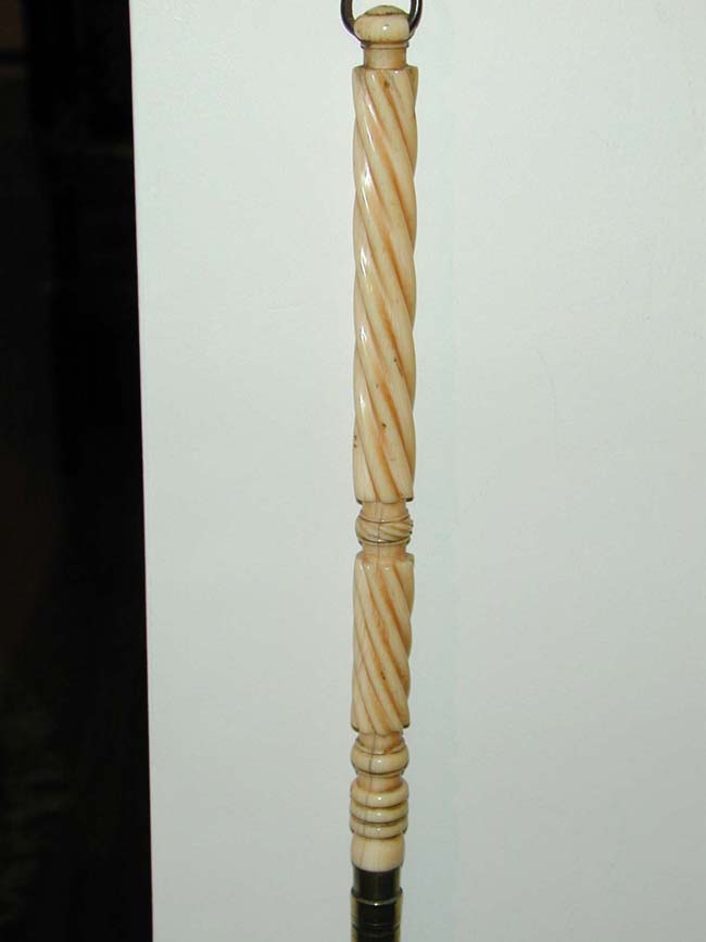 An Early 19th Century English 'Toasting' Fork with Turned Ivory Handle Circa 1810 — image 2