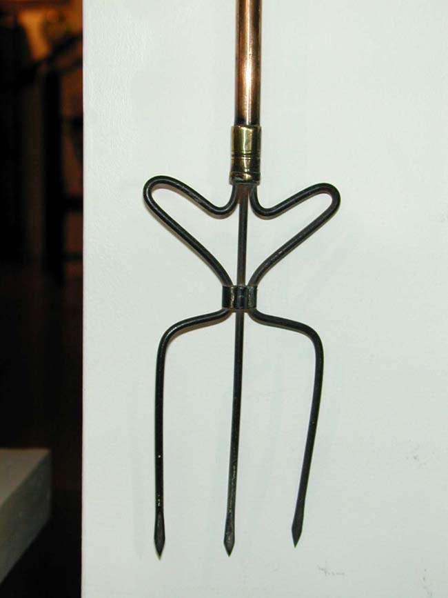 An Early 19th Century English 'Toasting' Fork with Turned Ivory Handle Circa 1810 — image 3