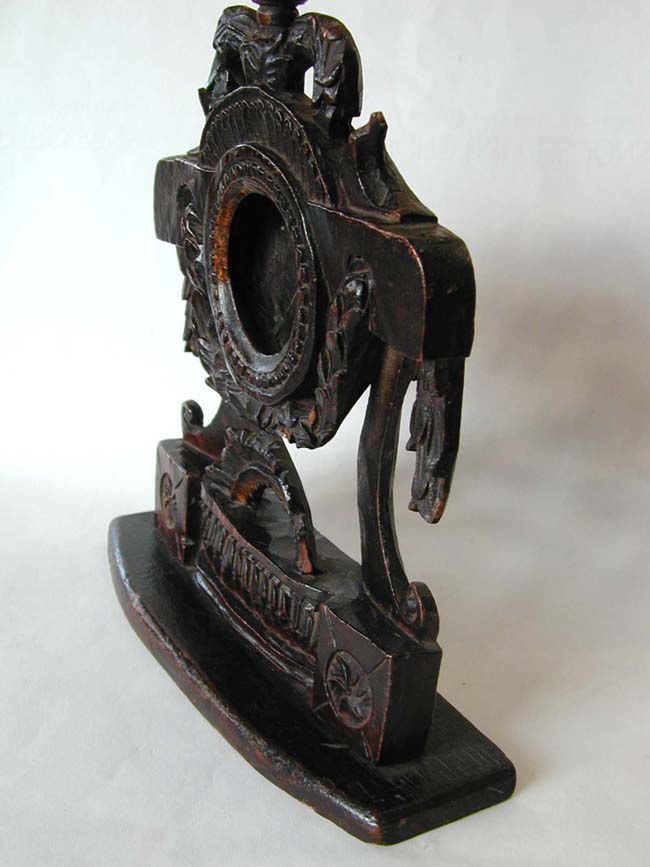 An Antique Carved Pocket Watch Stand, Possibly French, circa 1790 — image 2